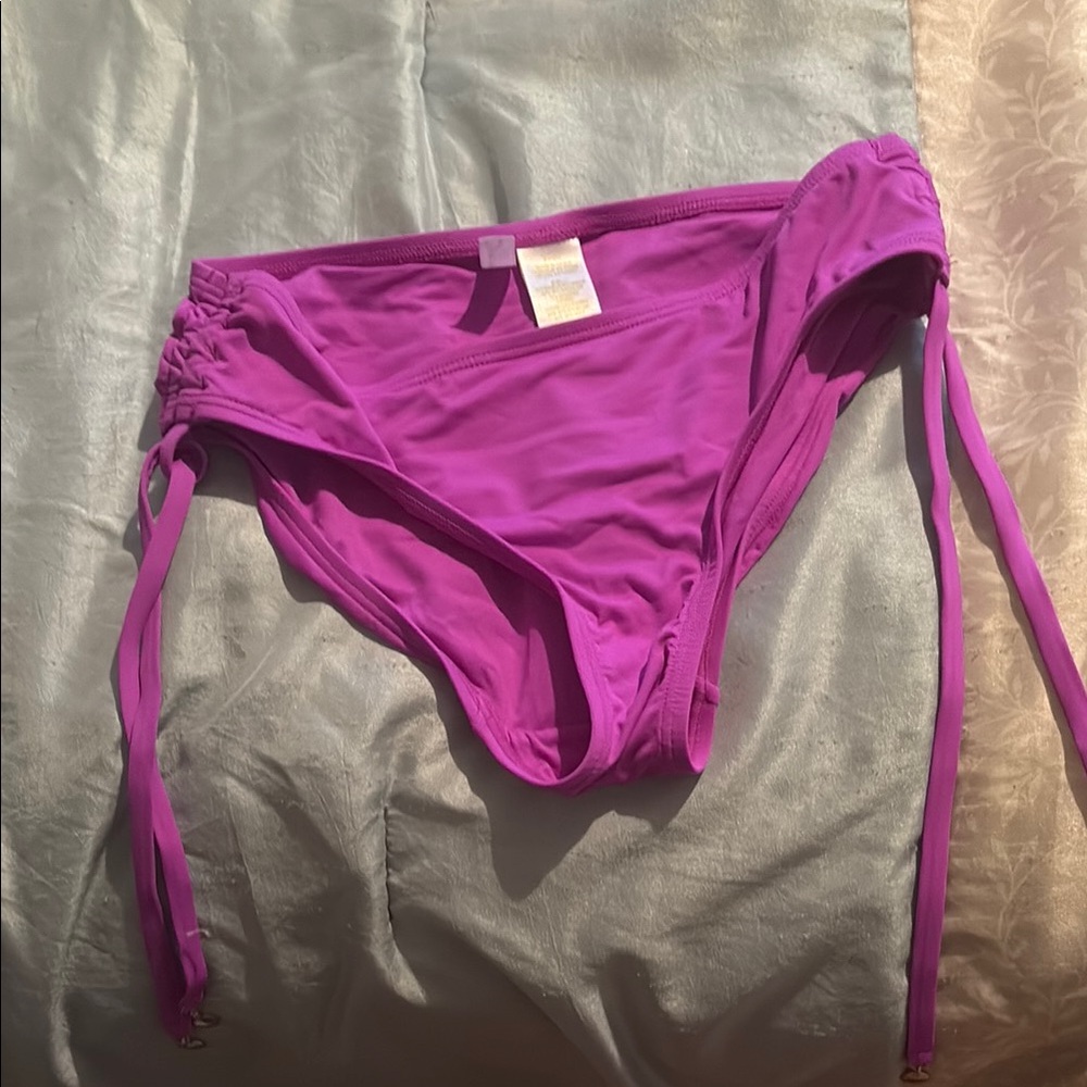 Anne Cole Purple Bikini Bottom